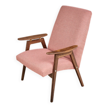Fauteuil vintage par Jaroslav Smidek pour TON, années 1960, Tchécoslovaquie