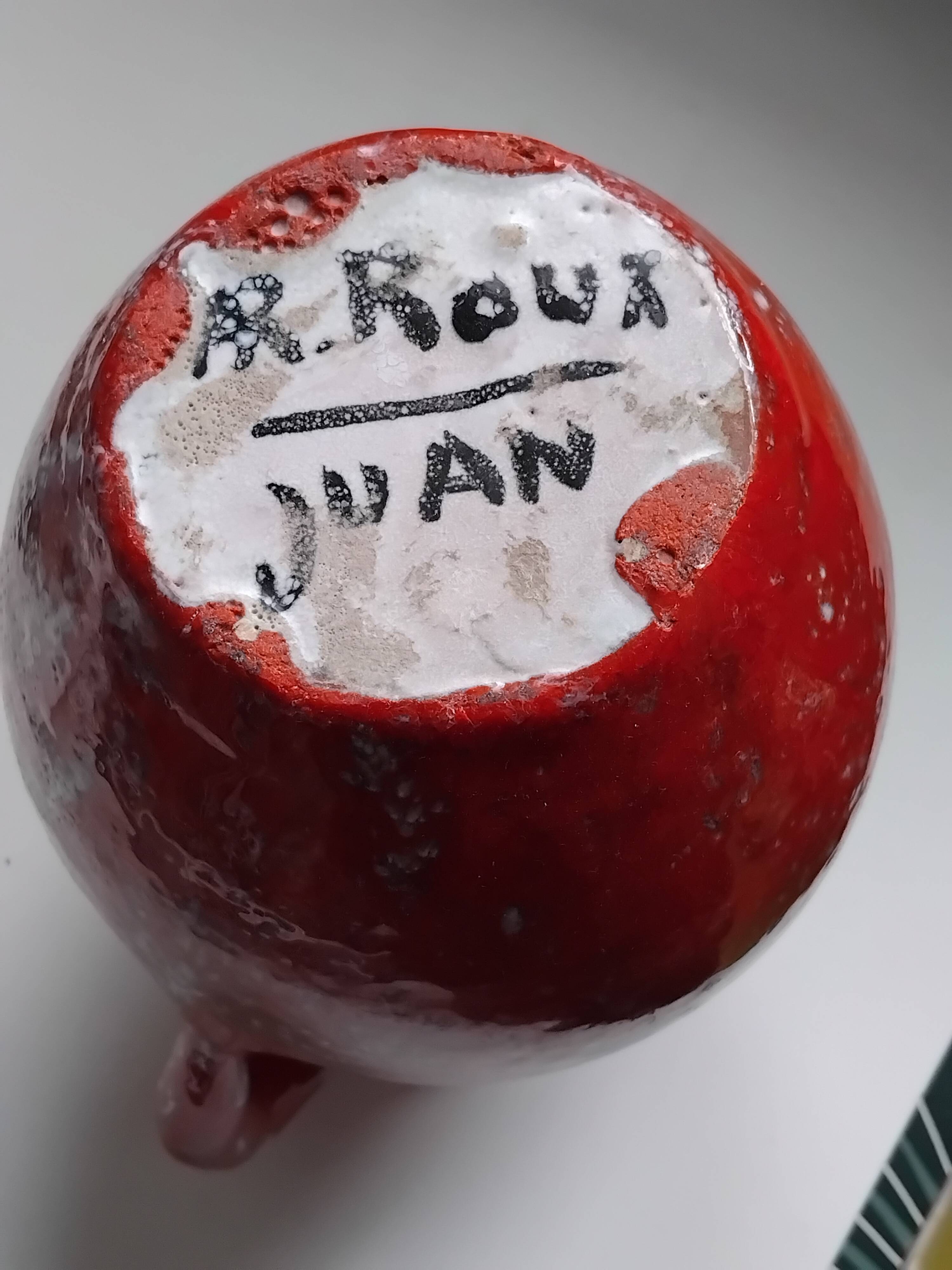 Ceramic cruche Arlette Roux