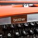 Machine à écrire brother de luxe 879 révisée et ruban neuf qwertz