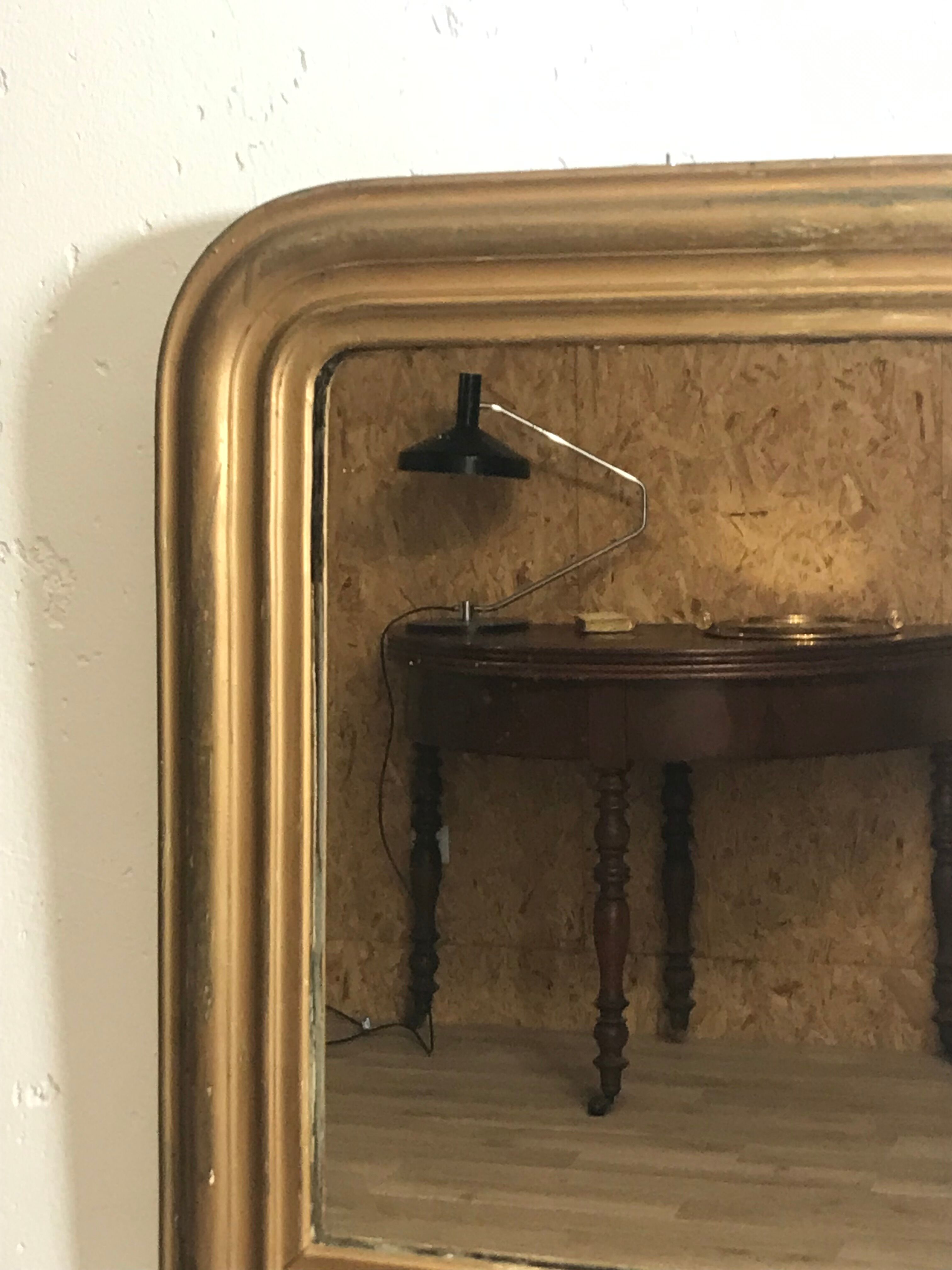 Small mirror Louis Philippe 40x33cm