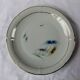 Old dish porcelain of limoges Vierzon gilding vintage flowers table service