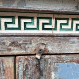 Rajasthani wardrobe in Burmese teak with original patina.