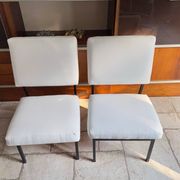 Pair of designer armchairs by Paul Geoffroy published by Airborne 1960