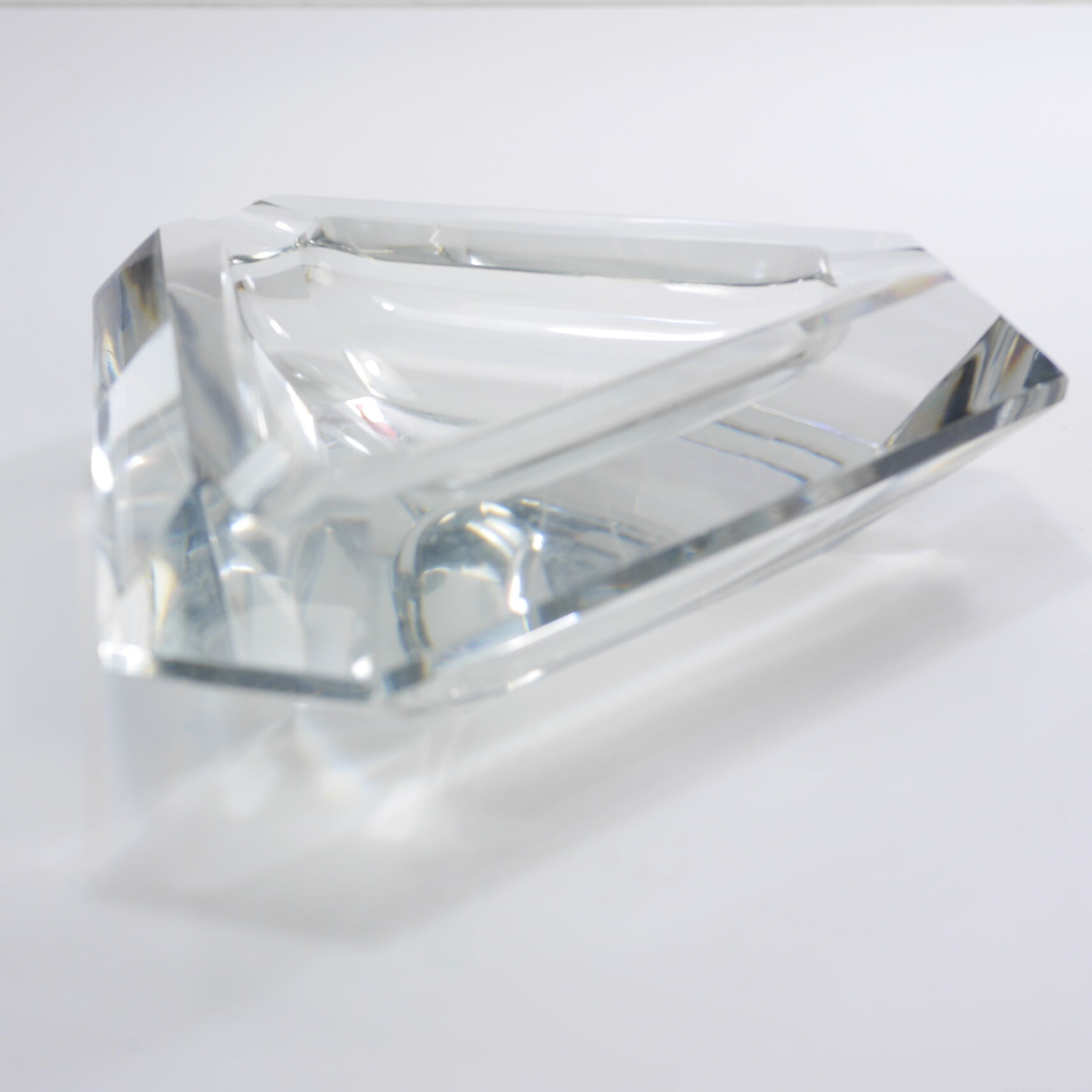 Val Saint-Lambert Crystal ashtray