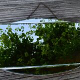 Miroir ancien biseauté 39x69cm