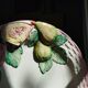 Duo d'assiettes italiennes en barbotine 