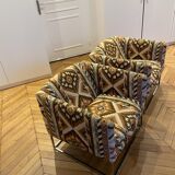 Paire de fauteuils Milo Baughman
