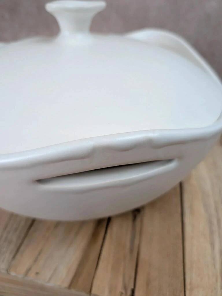 Soupière vintage Niderviller années 70 – style Capron Vallauris