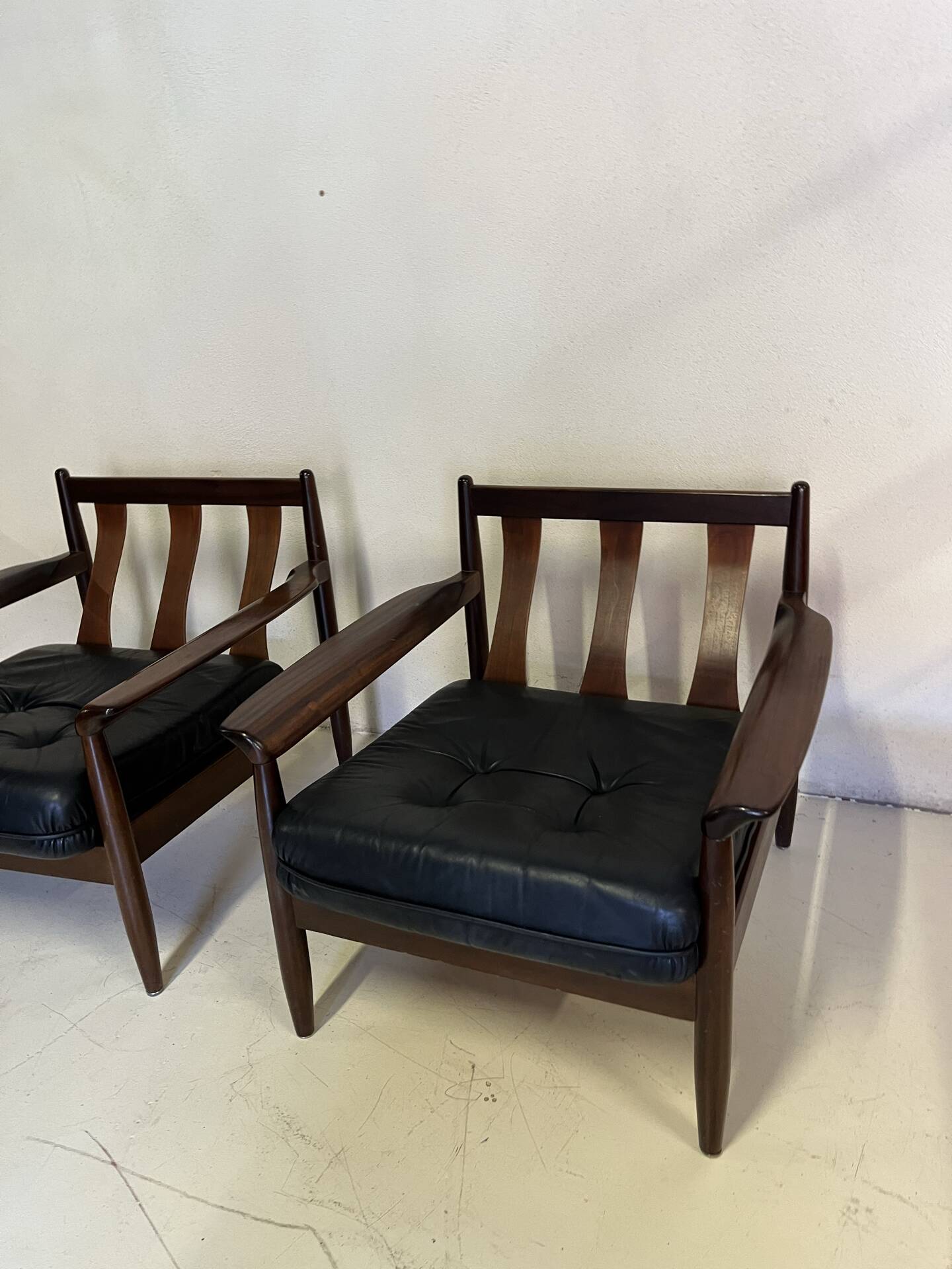 Paire de fauteuils scandinave danois
