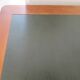 minister's desk - 2 drawers - solid wood - faux leather writing pad - Louis Philippe