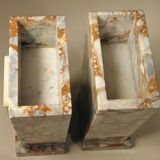 Pair of marble bookends