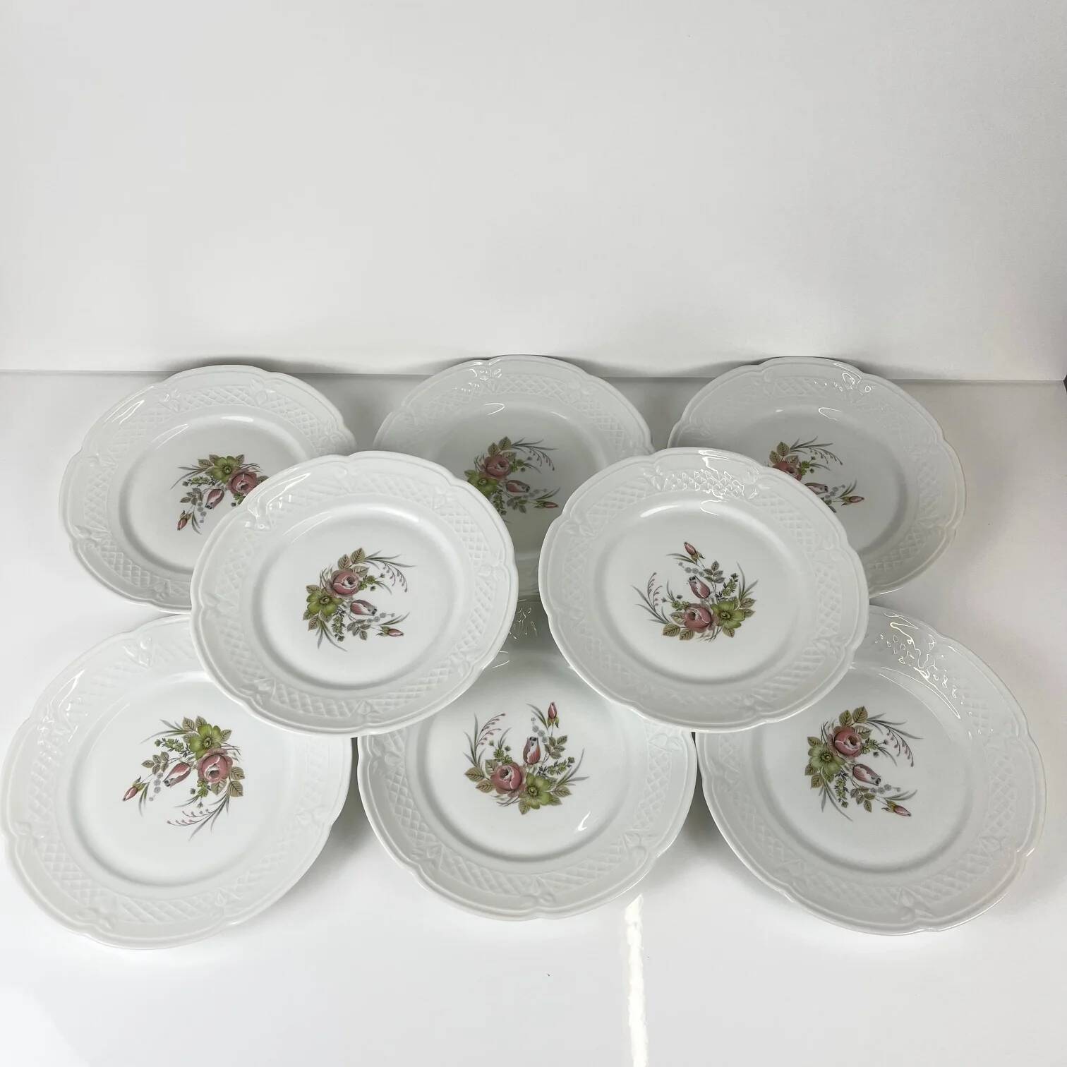 Set de 8 assiettes à dessert Berry, L. Lourioux