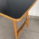 Side table rattan & bamboo