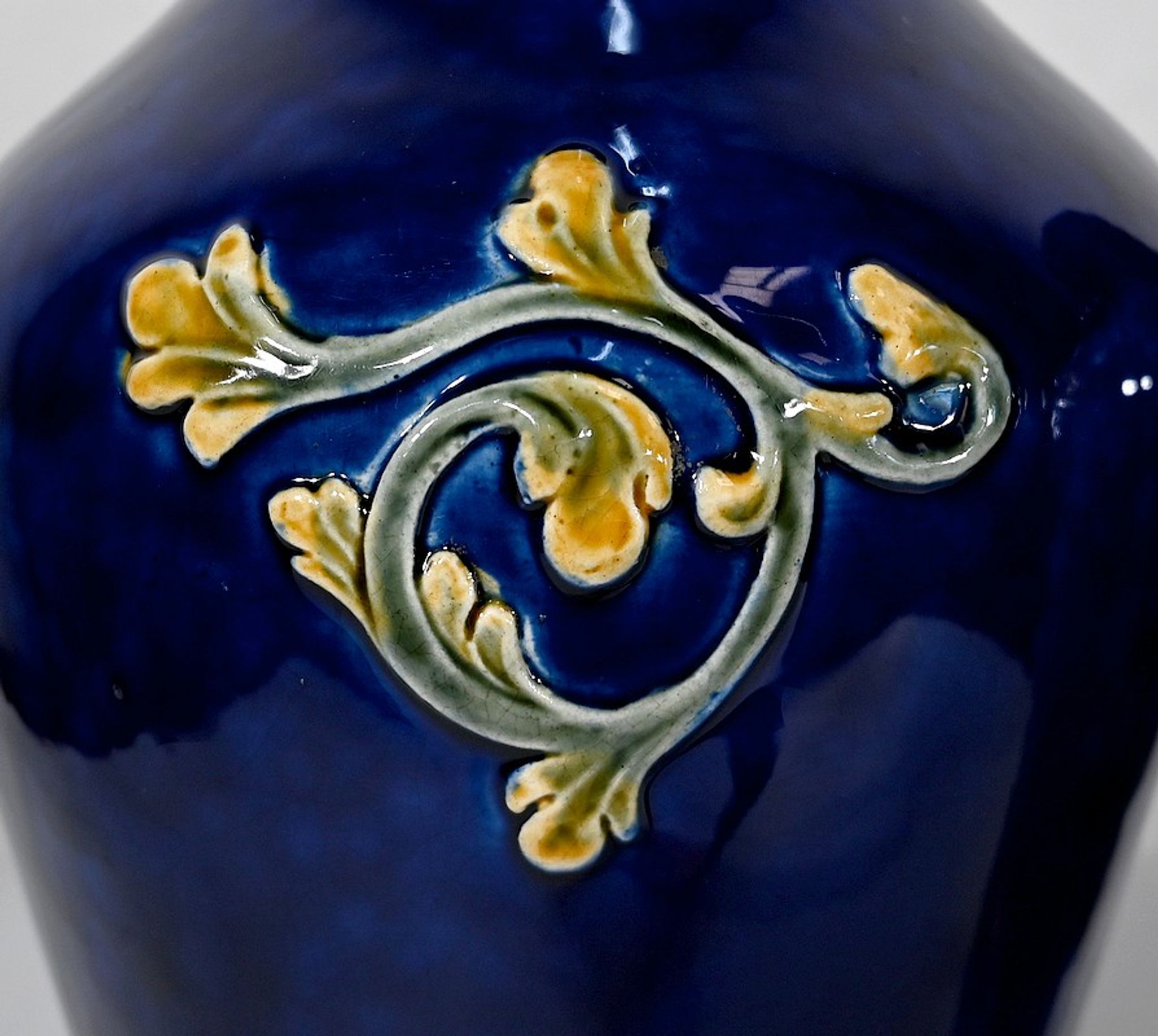 Paire de vases en céramique, art nouveau - 1900