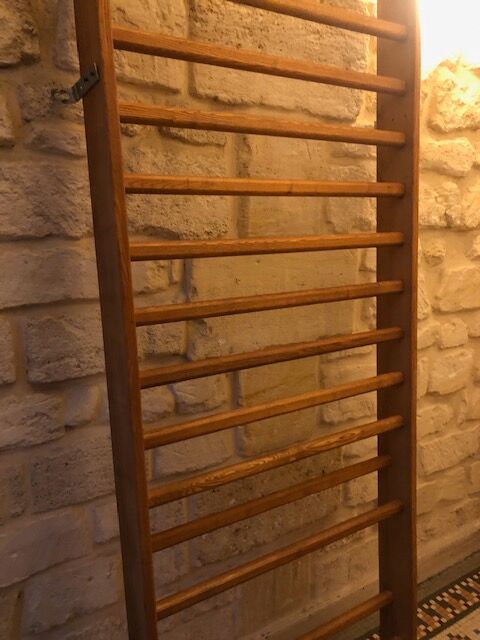 Old swedish gymnastics espalier