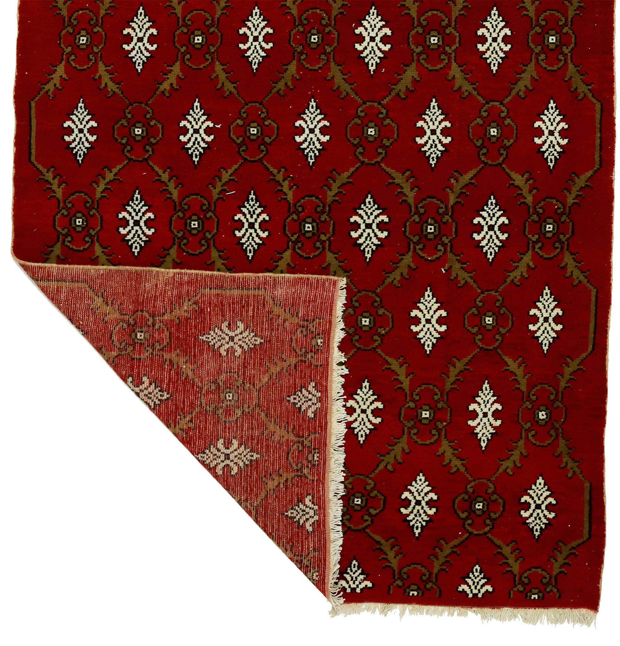 Anatolian handmade vintage rug 297 cm x 161 cm