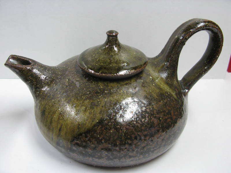 Coffee service with sandstone cup by Delahaye