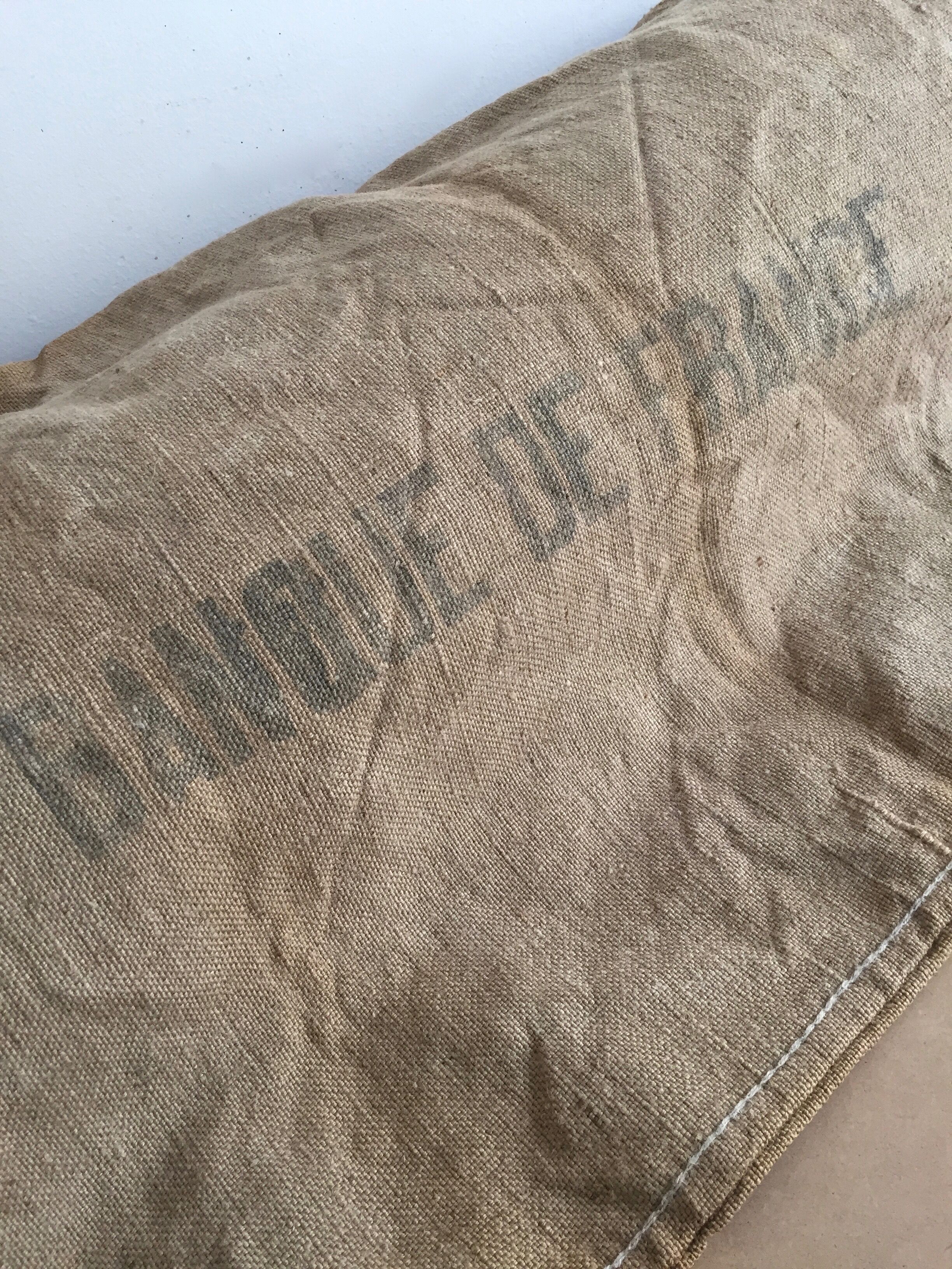 Sac toile de jute "Banque de France"