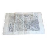 Old map of Montauban