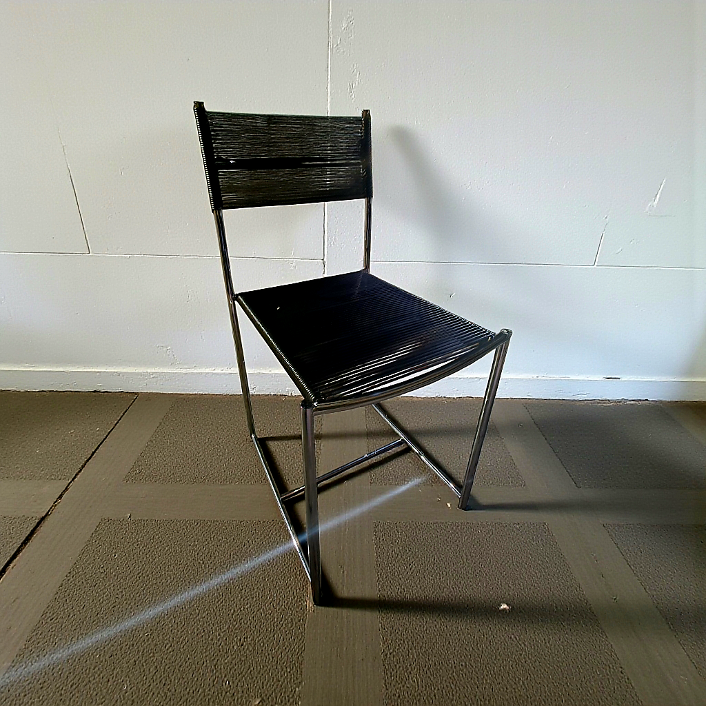 Set of 5 "Spaghetti" chairs by Giandomenico Belotti for Alias.