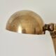 80s brass desk lamp