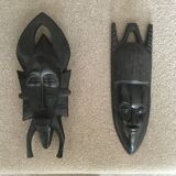 tribal art - 2 african masks