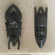 tribal art - 2 african masks