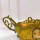 Antique planter or centerpiece in recess
