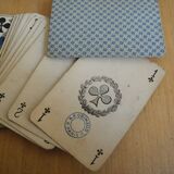 old Yellow Dwarf game cards BP Grimaud old card game Yellow Dwarf