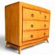 Commode en sycomore René Prou, vers 1940