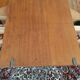 Table ronde extensible scandinave teck vintage