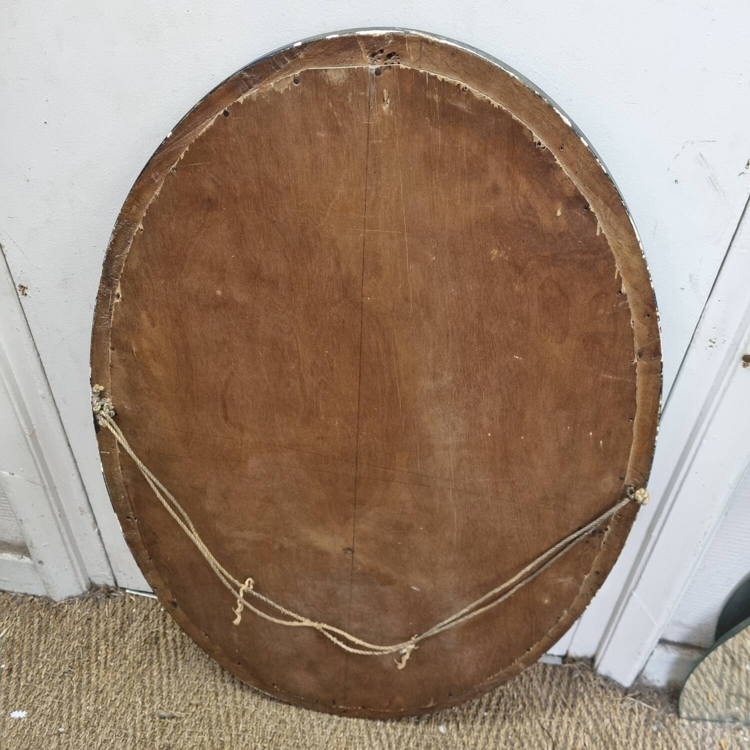 Art Deco oval mirror (81X53cm)