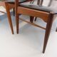 6 vintage Danish Scandinavian chairs by Aerthoj Jensen & Molholm in teak.
