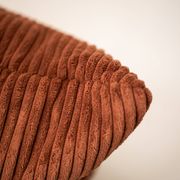 Togo set 2- seater sofa and armchair in brown Corduroy