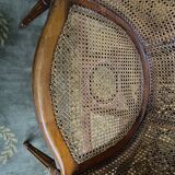 Office armchair Louis XVI cannage