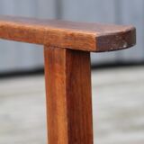 Chair Reconstruction solid oak France 1950