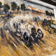 Paulette Bardy, Grand Prix de Tableau 1914, car racing, 1940s