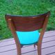 Set of four scandinavian chairs