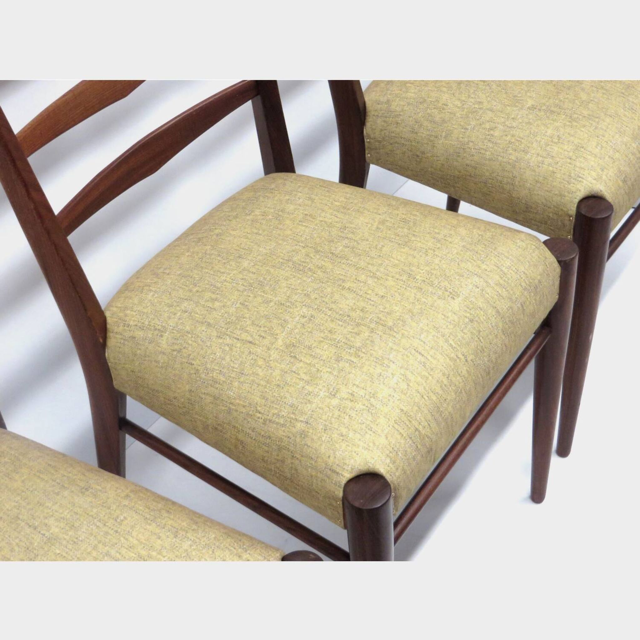 Set of four mid century dining chairs model SB09 by Cees Braakman, Pastoe