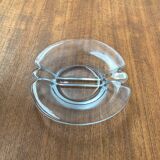 Vintage Danish glass bowl by Holmegaard, 1970s.