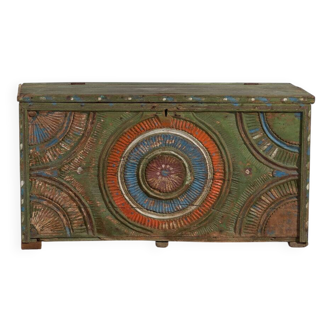 Old carved mallet in folk art style (c.1900) #79