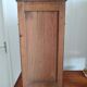 Antique sideboard with 1 drawer and 1 trompe l'oeil drawer door