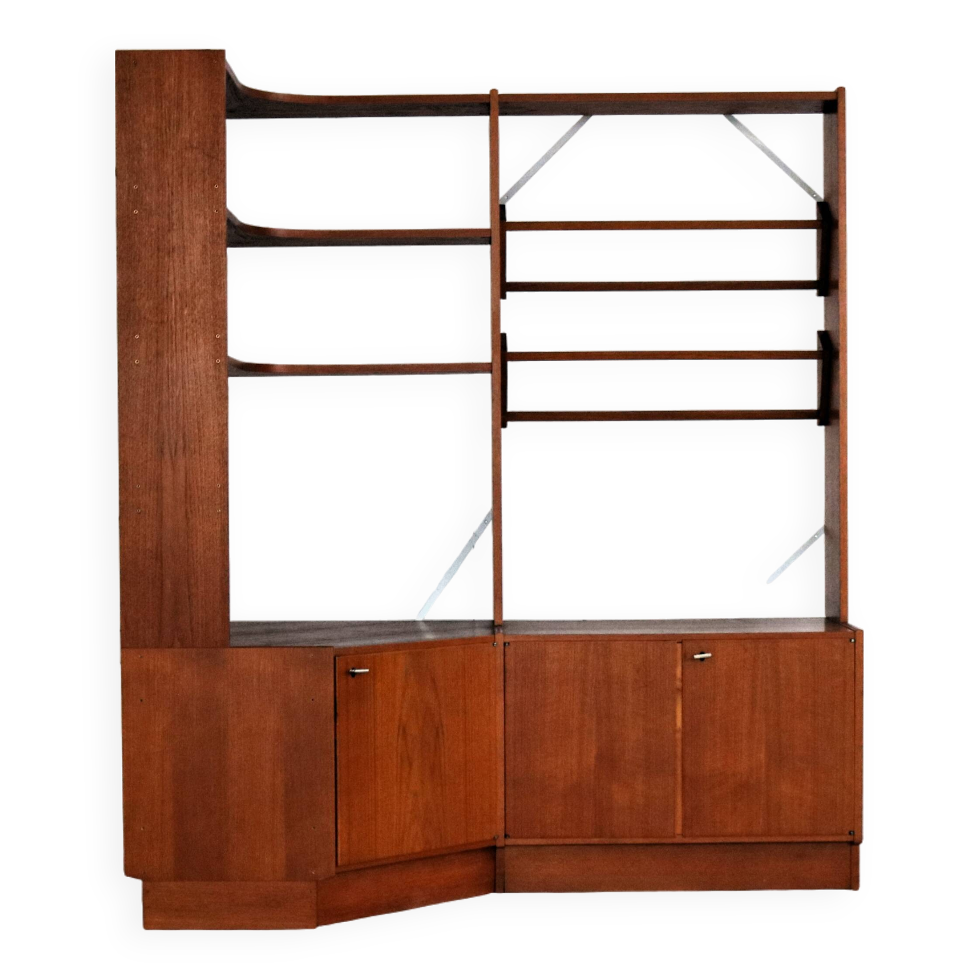 vintage store cupboard | bookcase | corner cupboard | Sweden