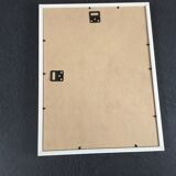 Frame vintage advertising poster