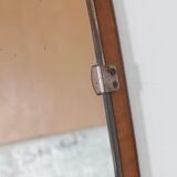 Vintage wooden mirror from the 1960s