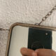 Vintage mirror 1960 triptych barber wine lees - 24 x 58 cm