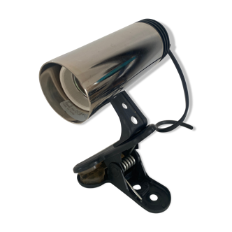 Vintage chrome clip spot lamp