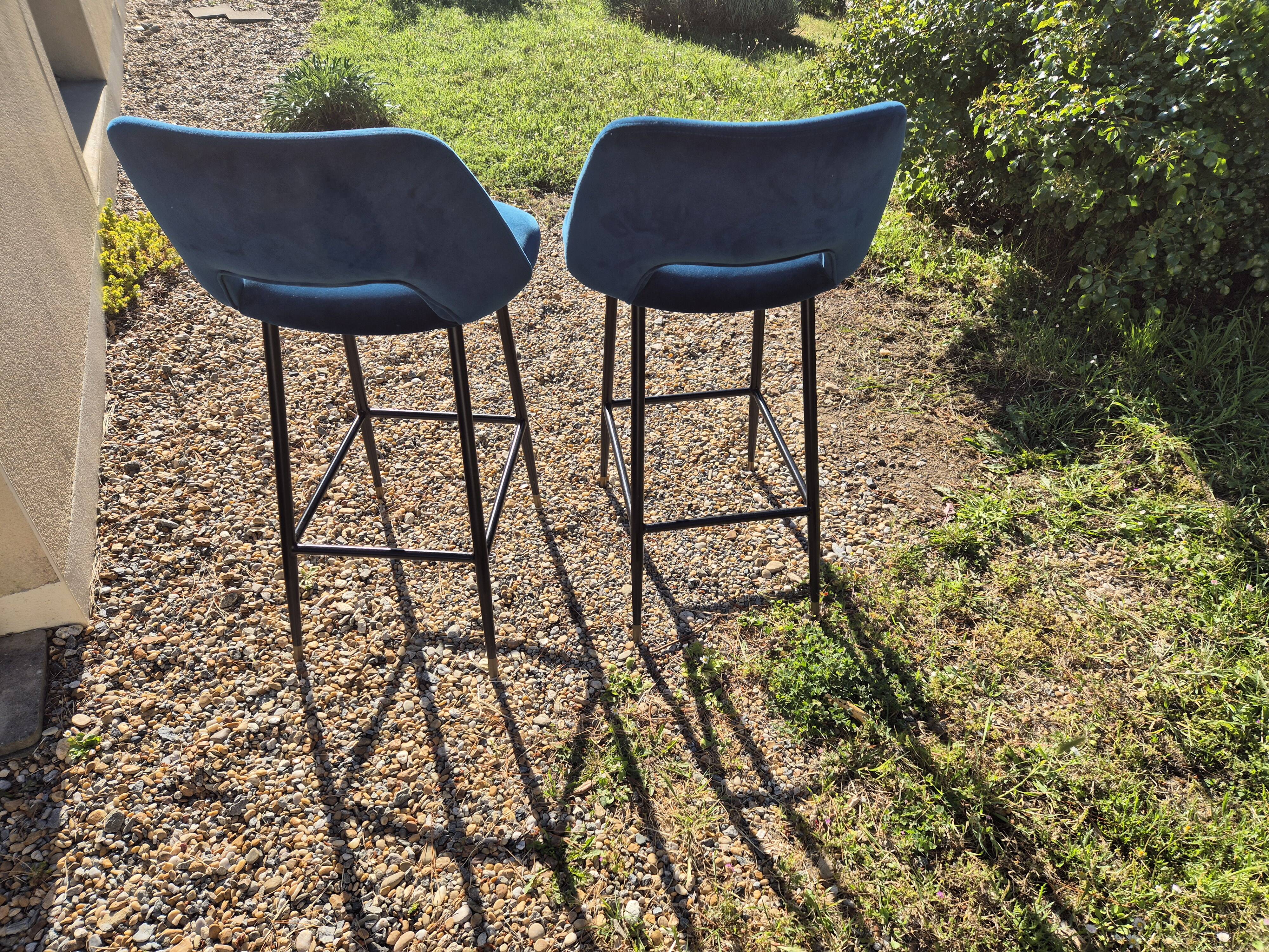 Set of 2 bar stools