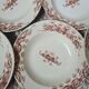 Sarreguemines Iron Earth Soup Plates 1910