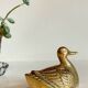 Canard en laiton vintage